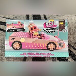 L.O.L. Surprise! Pink and Gold Pool Coupe Play Car